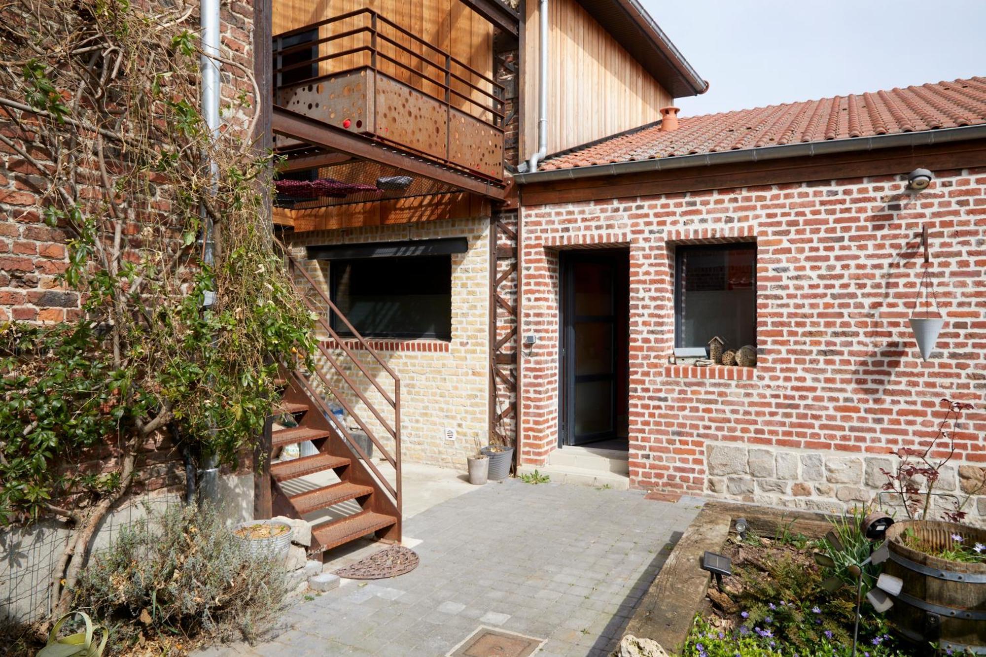 Apartmán Superbe Grange Reamenagee Fampoux Exteriér fotografie