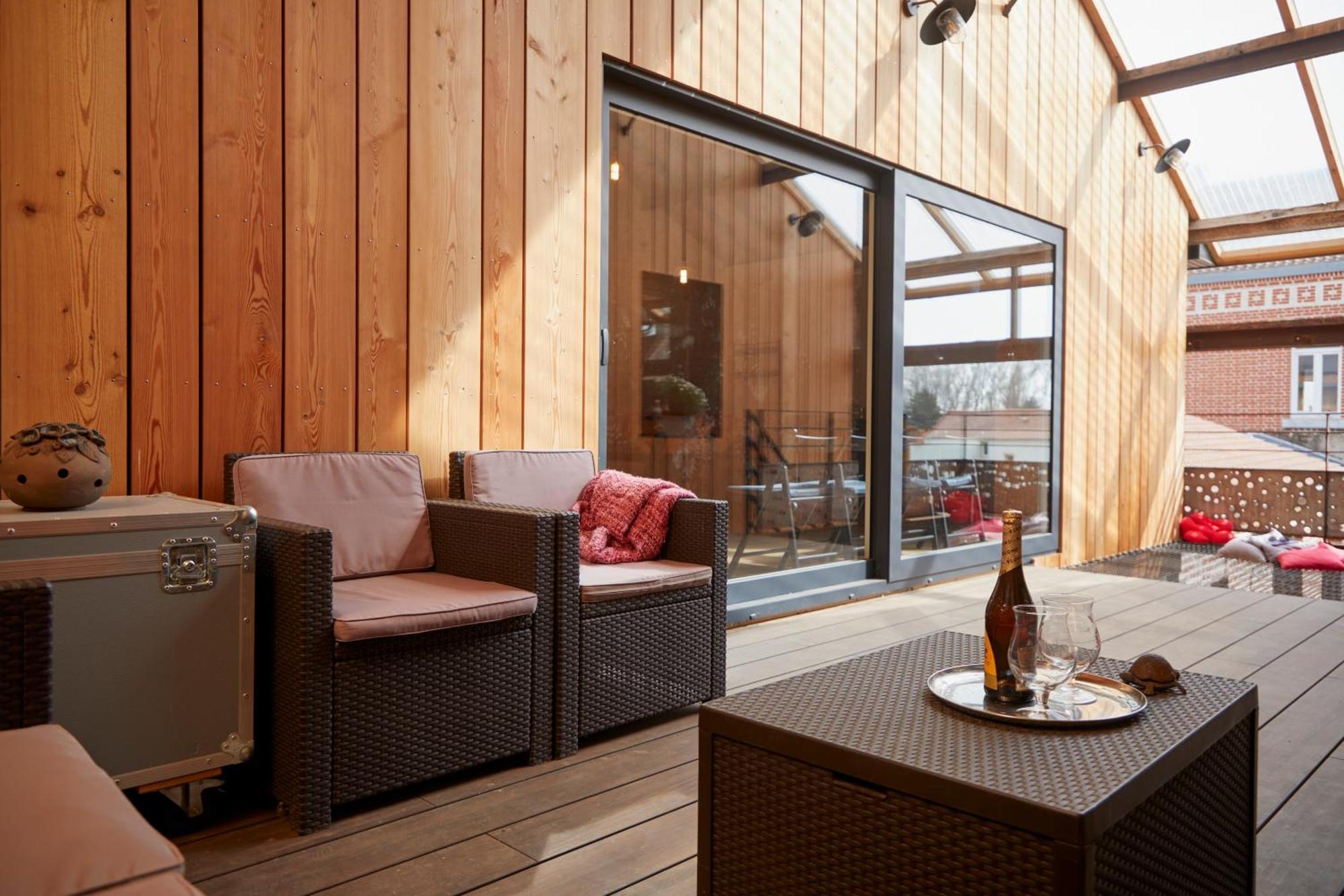 Apartmán Superbe Grange Reamenagee Fampoux Exteriér fotografie